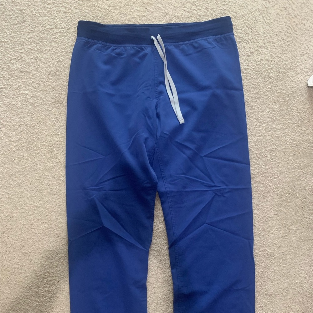Denim Figs Livingston Scrub Pant, size large tall